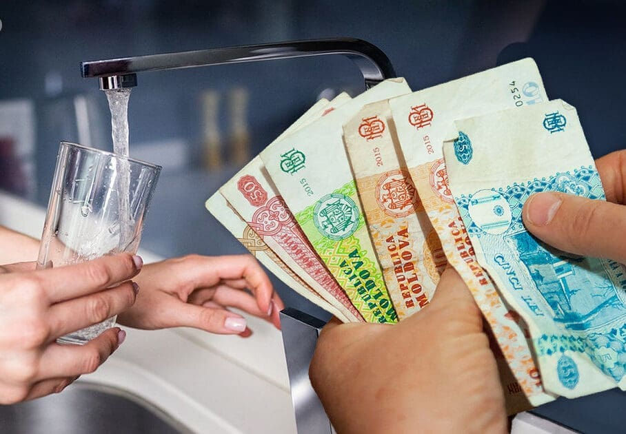 Apă-Canal Chișinău просит повысить тариф на воду более чем на 11%.