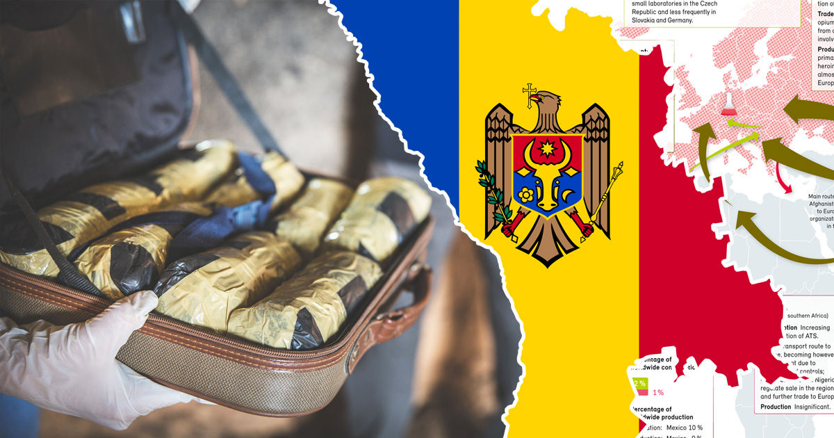 Представитель ЕК: Преступники используют Молдову для транзита наркотиков. Коллаж: Point.md