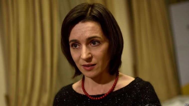 Санду заявила ,что ПДС направит запрос в НБМ по поводу публикации отчета Kroll 2. Фото: deschide.md.