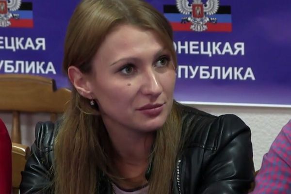 Омбудсмен самопровозглашенной Донецкой народной республики Дарья Морозова.