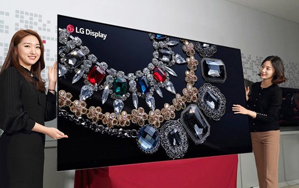 LG создал OLED-дисплей с диагональю 88 дюймов. Фото: ZDNet.
