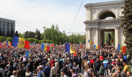 Dumitru Diacov, spune că protestul organizat de Platforma DA, „nu reprezintă altceva decât un început de campanie”. Foto: jurnal.md