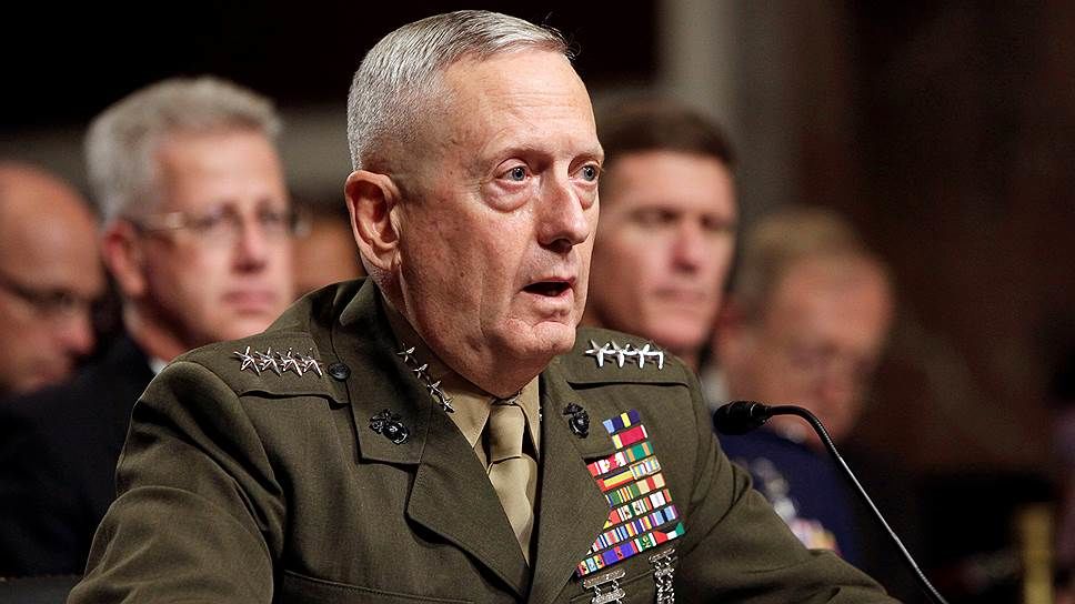 Кандидат на пост главы оборонного ведомства США Джеймс Мэттис.