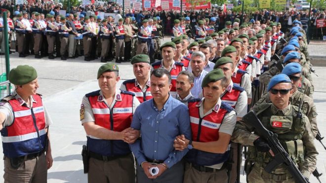 В Турции 23 военных получили пожизненный срок за участие в попытке госпереворота.