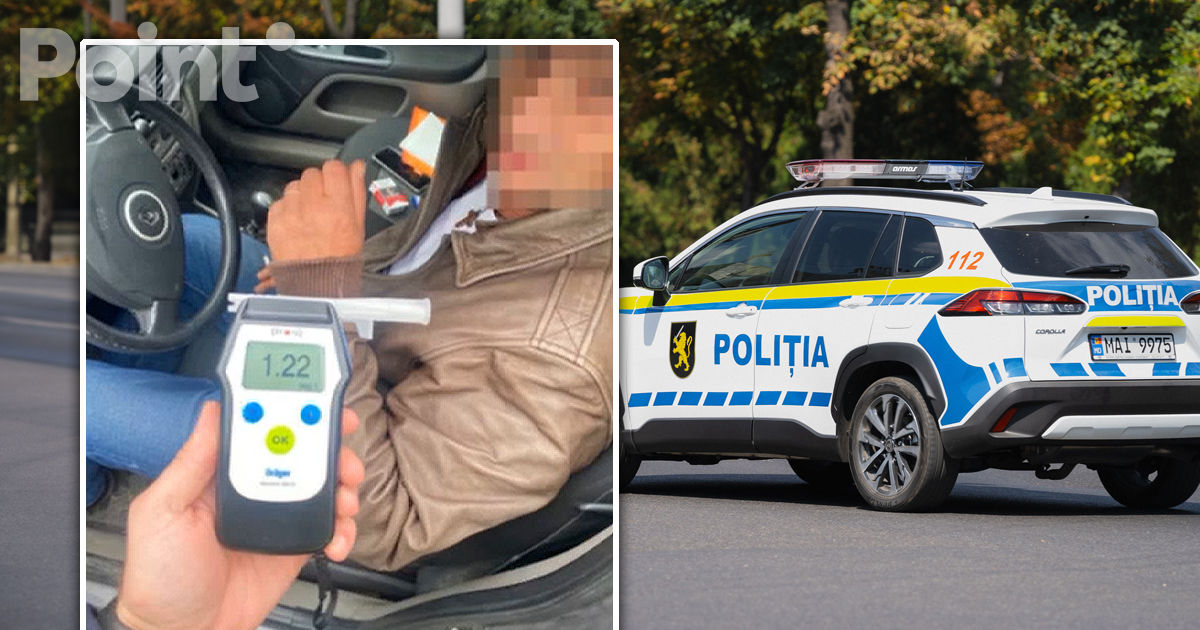Un șofer în stare de ebrietate, oprit la Glodeni: A fost pornită o anchetă.