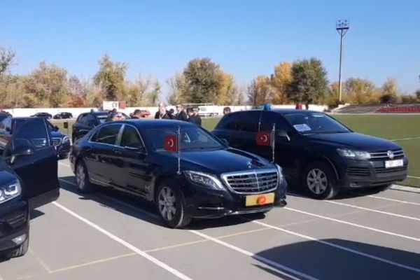 Игорь Додон и Реджеп Тайип Эрдоган прибыли в Комрат.