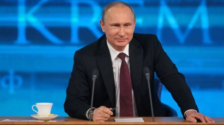 Putin a menționat că criza economică a Rusiei va fi depășită în curând. Foto: theguardian.com