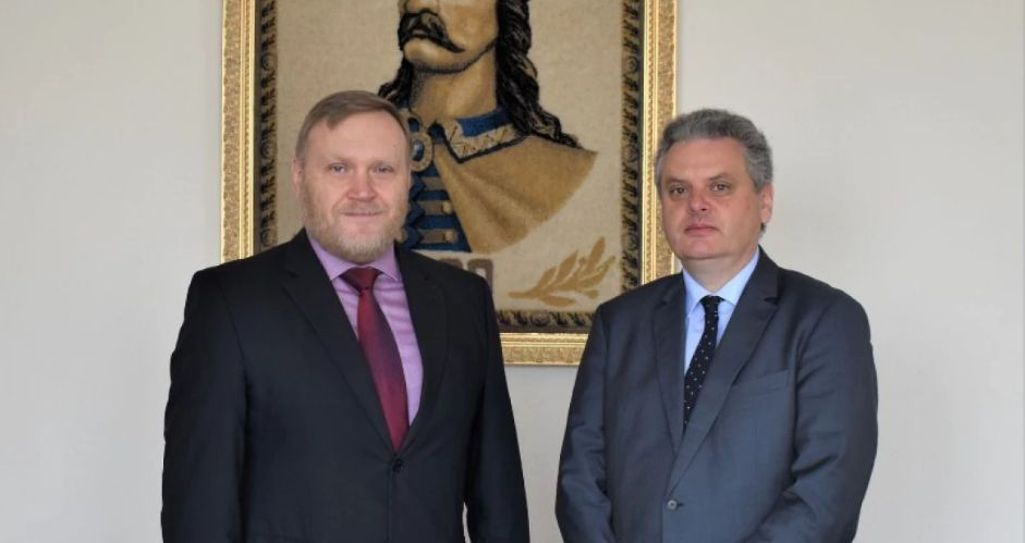 Вице-премьер-министр Олег Серебрян провел встречу с послом Украины.