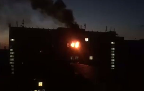 В Киеве горел Институт пищевых технологий из-за неудачного эксперимента.