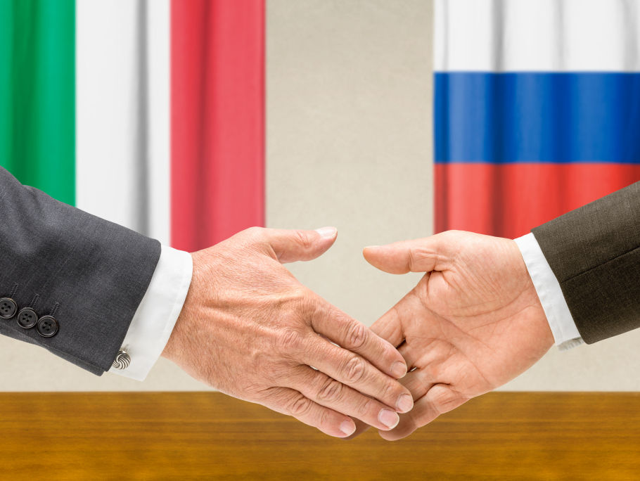 Италия выступила против антироссийских санкций.