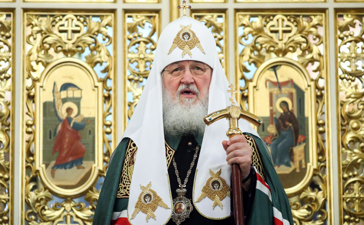 Патриарх Московский и всея Руси Кирилл.