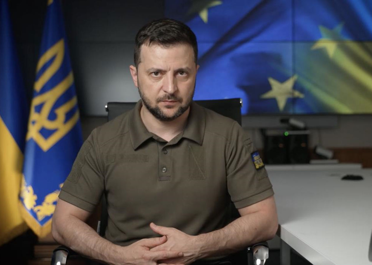 Зеленский: Эта война должна завершиться справедливым трибуналом.