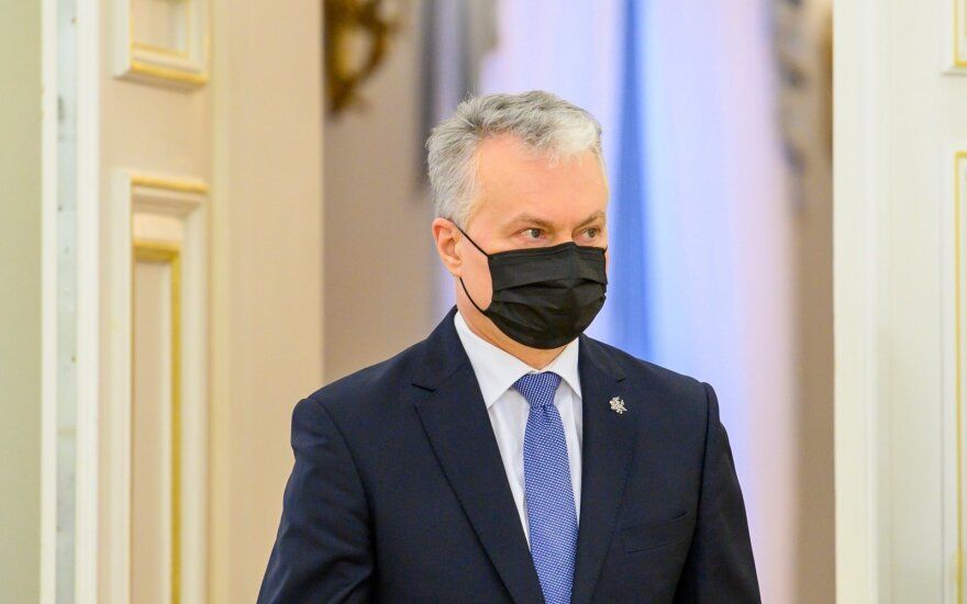 Президент Литвы Гитанас Науседа.