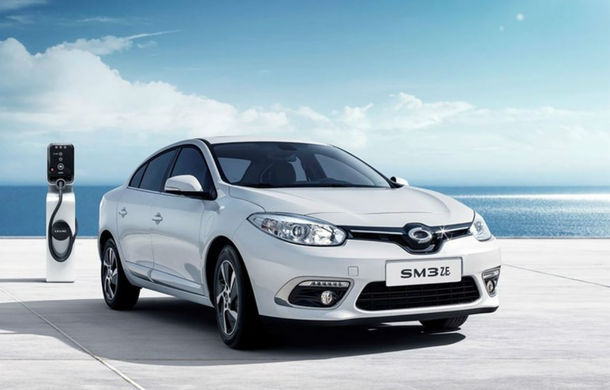 Renault și Samsung au lansat SM3 ZE, un sedan 100% electric