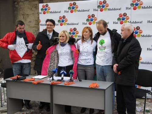 Proiectul ”Hai Moldova” se desfăşoară în republică al doilea an consecutiv.