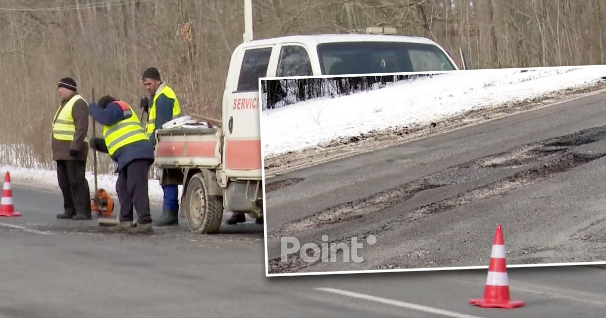 Traseul Chișinău-Leușeni, reparat anul trecut cu 181 de milioane de lei, este plin de gropi.