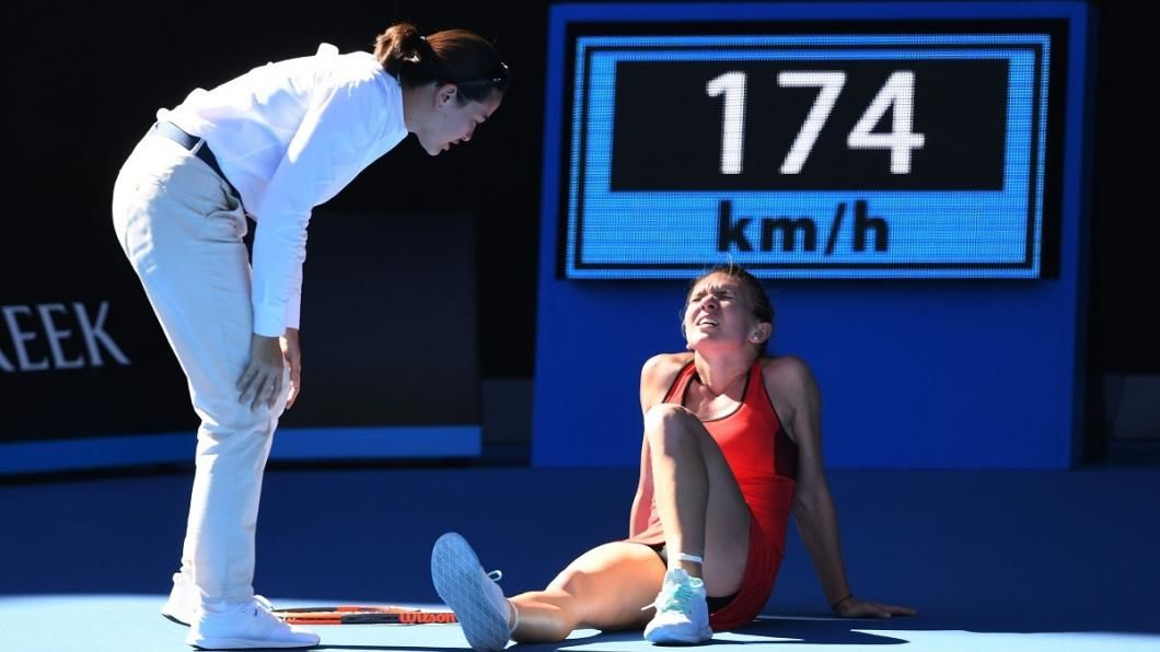 Simona Halep, despre accidentare: Sunt îngrijorată. Foto: digisport.ro