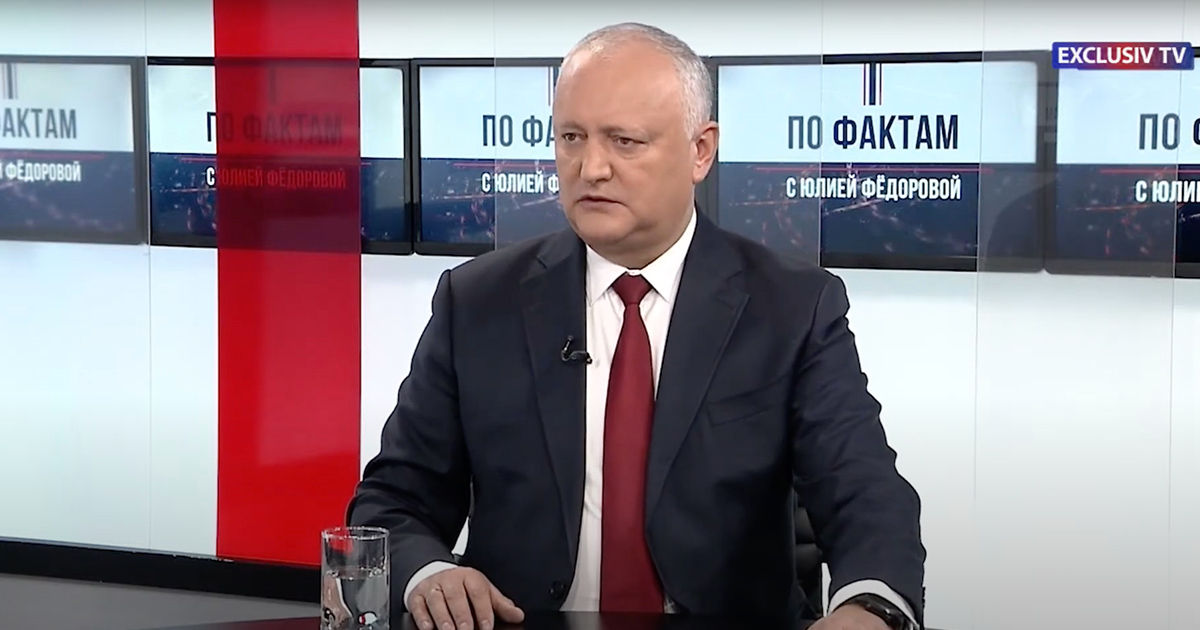 Dodon: Cineva dorește cu orice preț să ducă această situație spre o confruntare armată.