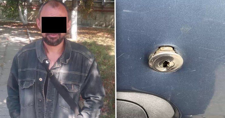 Полиция задержала мужчин, совершивших кражу из автомобиля в столице. Фото: Point.md.