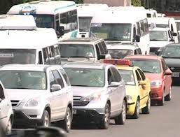 Nervi şi ambuteiaje în centrul Capitalei. Foto: protv.md
