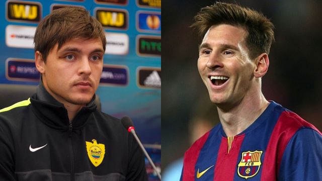 Prețul este de 30 de ori mai mic decât al lui Messi.