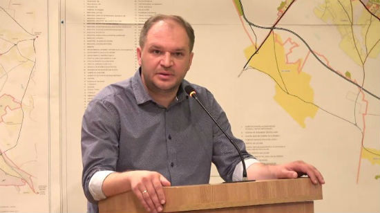 Глава фракции Партии социалистов в муниципальном совете Ион Чебан.