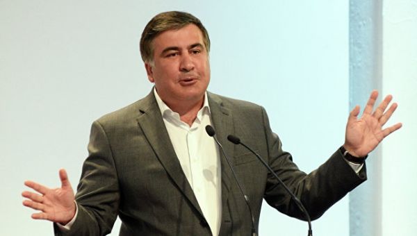 Ex-guvernatorul regiunii Odesa, Mihail Saakașvili.