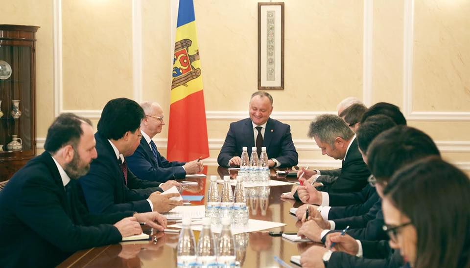  Discuția aspectelor critice în domeniul politici. Foto: facebook/Igor Dodon