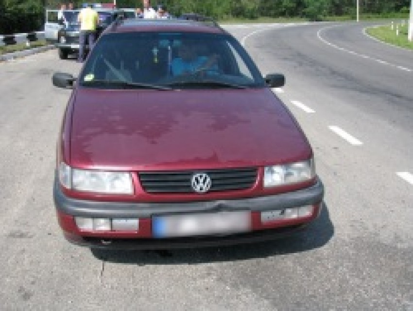 3 iunie curent, a fost reţinut un  „Wolkswagen Passat", înregistrat în Germania