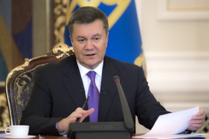 Президент Украины Виктор Янукович подписал закон об амнистии участников «Евромайдана». Фото: пресс-служба президента Украины