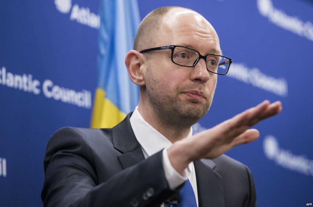 Премьер-министр Украины Арсений Яценюк.
