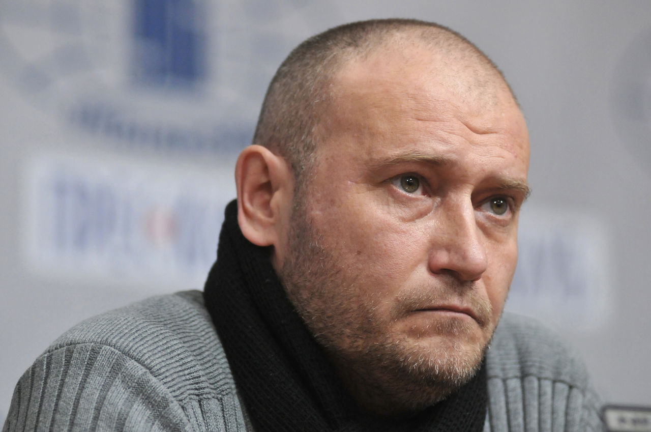 Депутат Верховной рады Дмитрий Ярош.