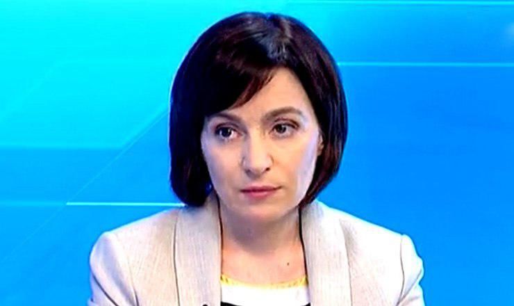 Премьер-министр Республики Молдова Майя Санду. 