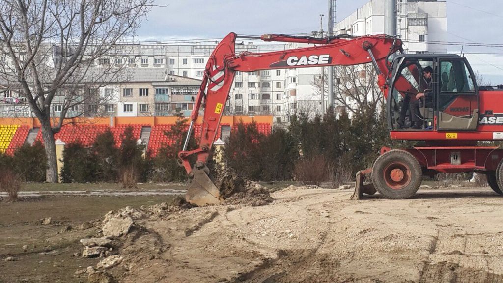 Încă un obiect sportiv în ajunul Spartachiadei din mai.