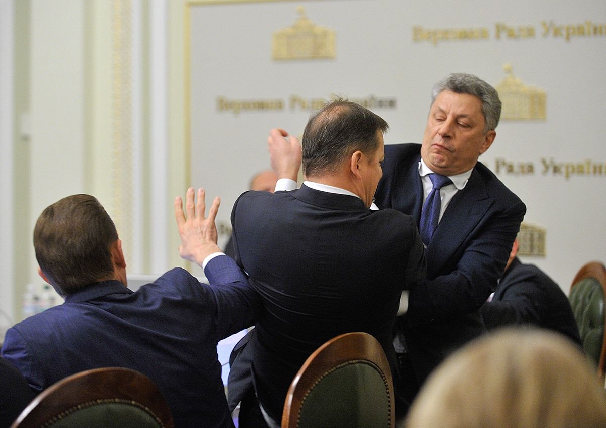 По факту драки Бойко и Ляшко в Раде открыто уголовное производство.