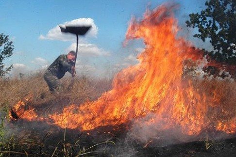 Хозяин дома, находившийся в состоянии алкогольного опьянения, решил сжечь сухую траву на приусадебном участке.