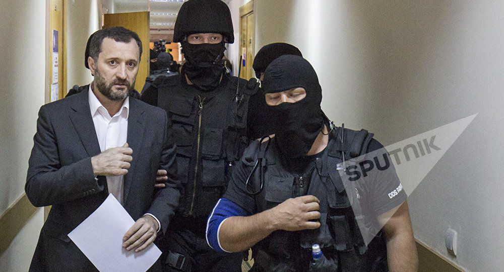 Экс-премьер Молдовы Владимир Филат, приговоренный к 9 годам заключения.