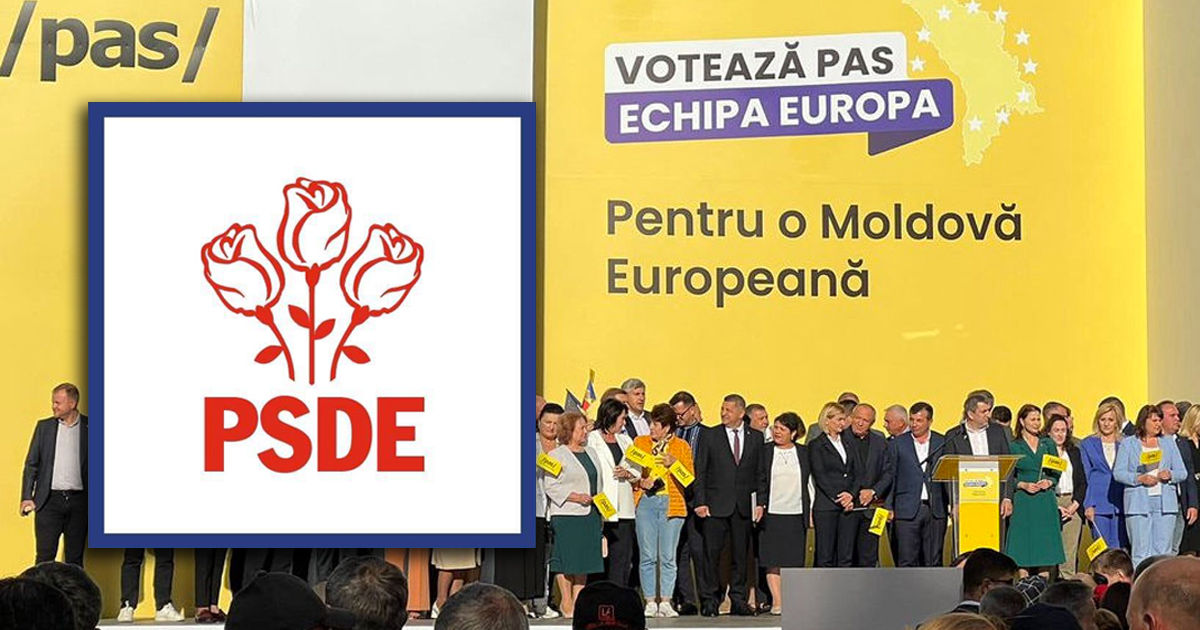 PSDE: PAS компрометирует европейский путь Молдовы.