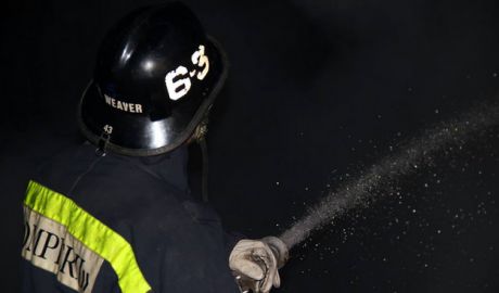 Incendiul a avut loc într-o gospodărie din satul Ciobanca, din comuna Pănăşeşti. Foto: dse.md