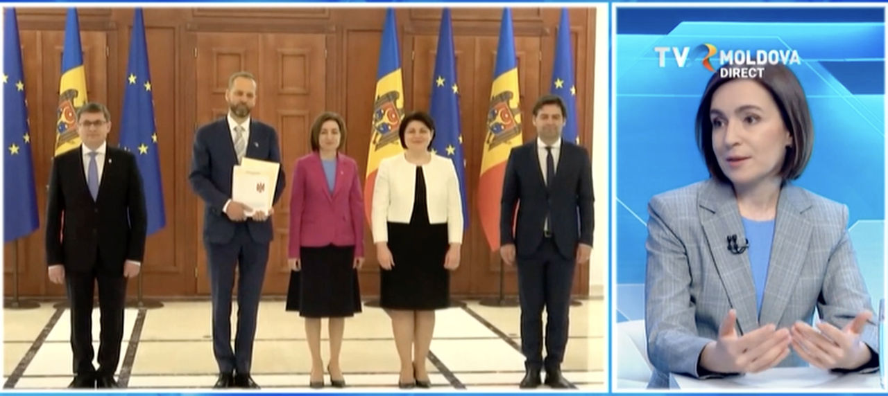 Майя Санду о вступлении в ЕС: Молдова и Украина не конкурируют друг с другом.