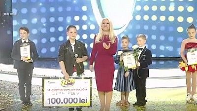 Marea finală Wow Kids. Seva Peev din Durleşti a câştigat concursul.