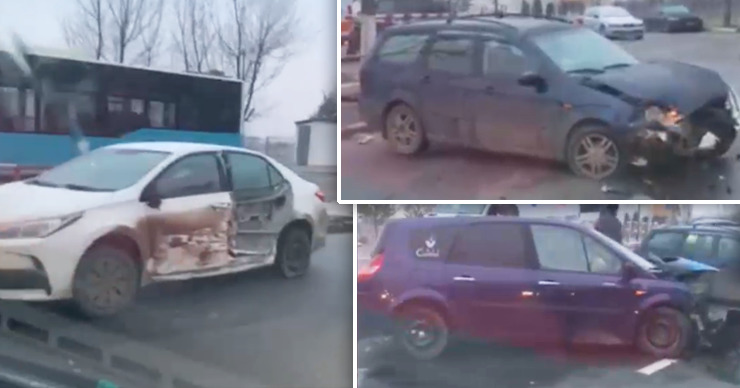 На месте инцидента работал один экипаж полиции. 