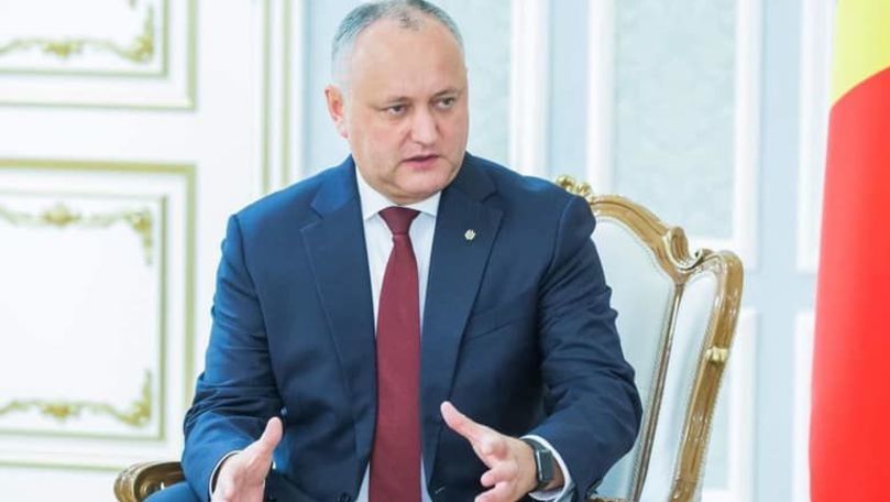Президент Республики Молдова Игорь Додон. 