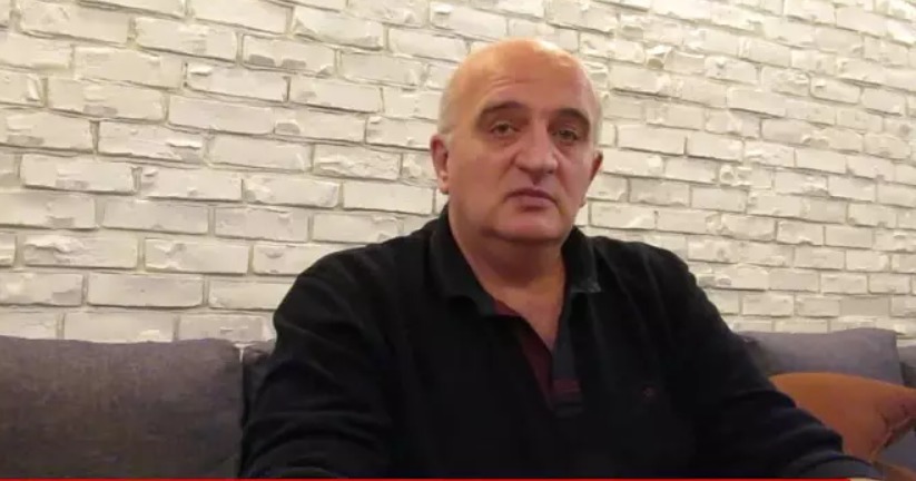 Аурел Букуряну, один из главных и самых активных участников всех протестов в центре столицы.