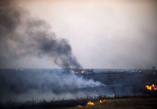Инцидент произошел в районе села Хрящеватое в Краснодонском районе.