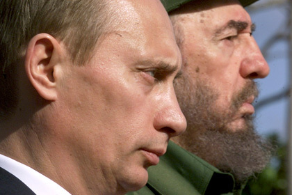 Путин подписал закон, в соответствии с которым списывается 90 процентов долга Республики Куба перед Советским Союзом.