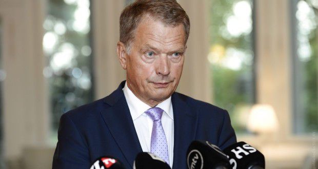 Президент Финляндии Саули Ниинисте. Фото: newsader.com