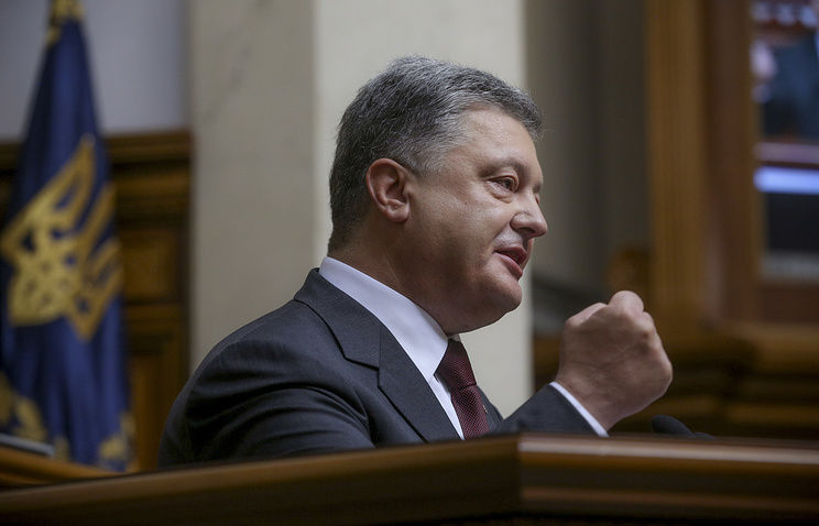 Президент Украины Петр Порошенко.