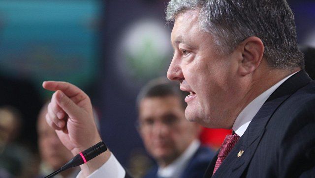 Президент Украины Петр Порошенко.