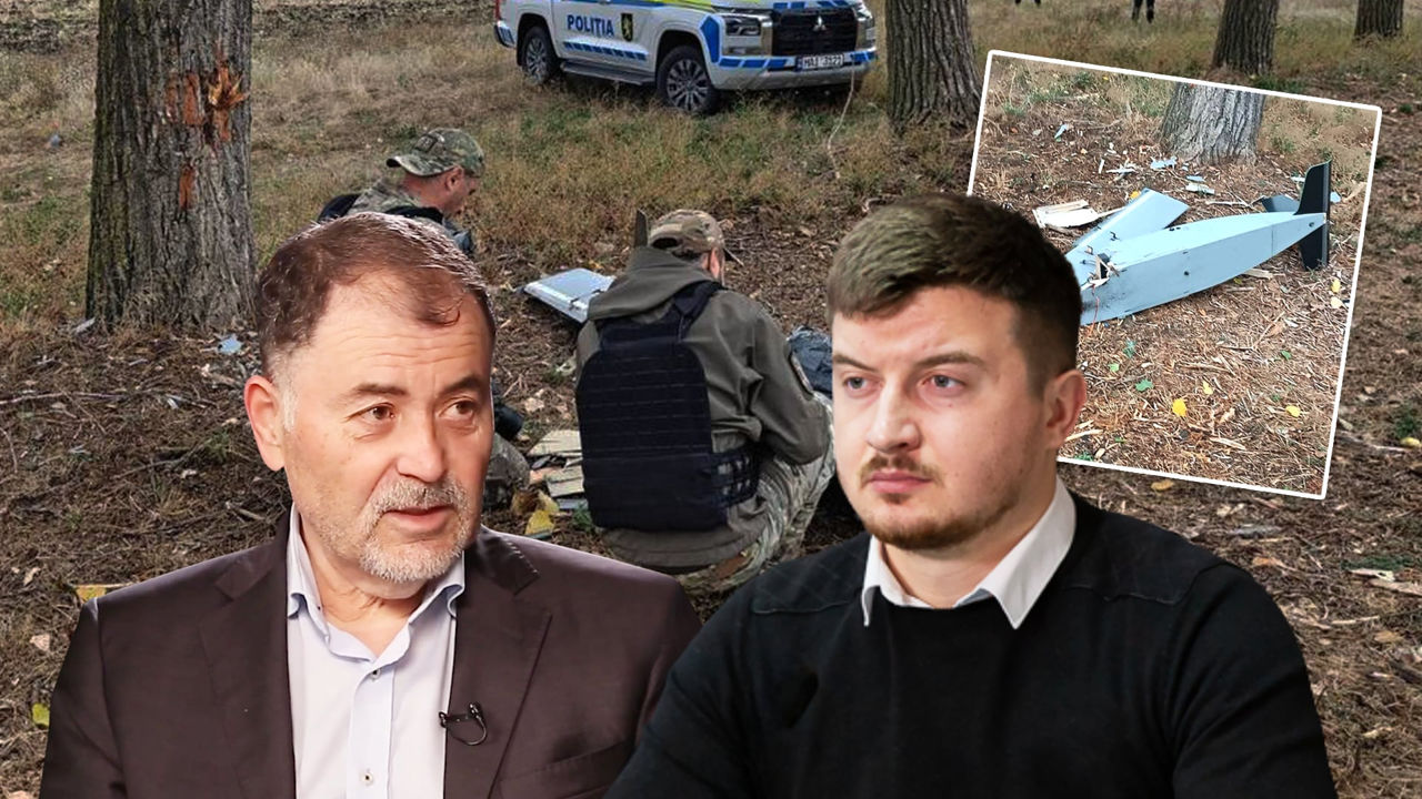 Шалару: Вторжение российских дронов в Молдову уже давно не являются случайными. Коллаж: zdg.md